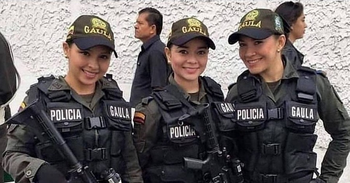 Police from colombia free porn photos