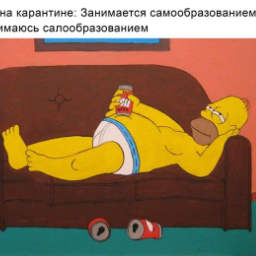 Опытная фифа расслабляется после ванной на диване