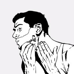 бритье вафельным полотенцем