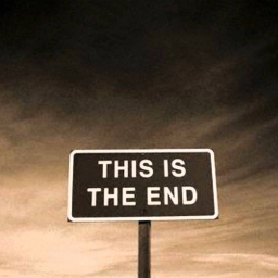 The end фото. Человек с табличкой о конце света. The end эстетика. En. The end квртмнкв.