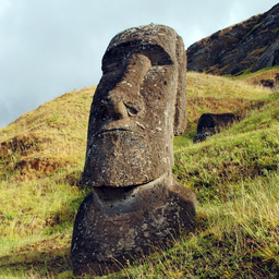Видео каменные лица. Каменные статуи острова Пасхи. Статуи Моаи. Камень с острова Пасхи. Каменные статуи Моаи.