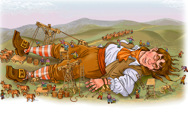 Liliput Bruste Cartoon Onanieren