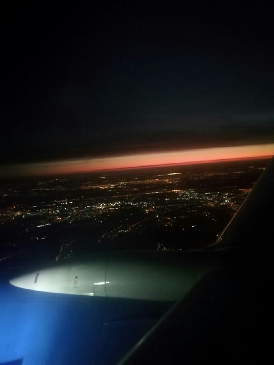 Фото С Самолета Из Окна Ночью
