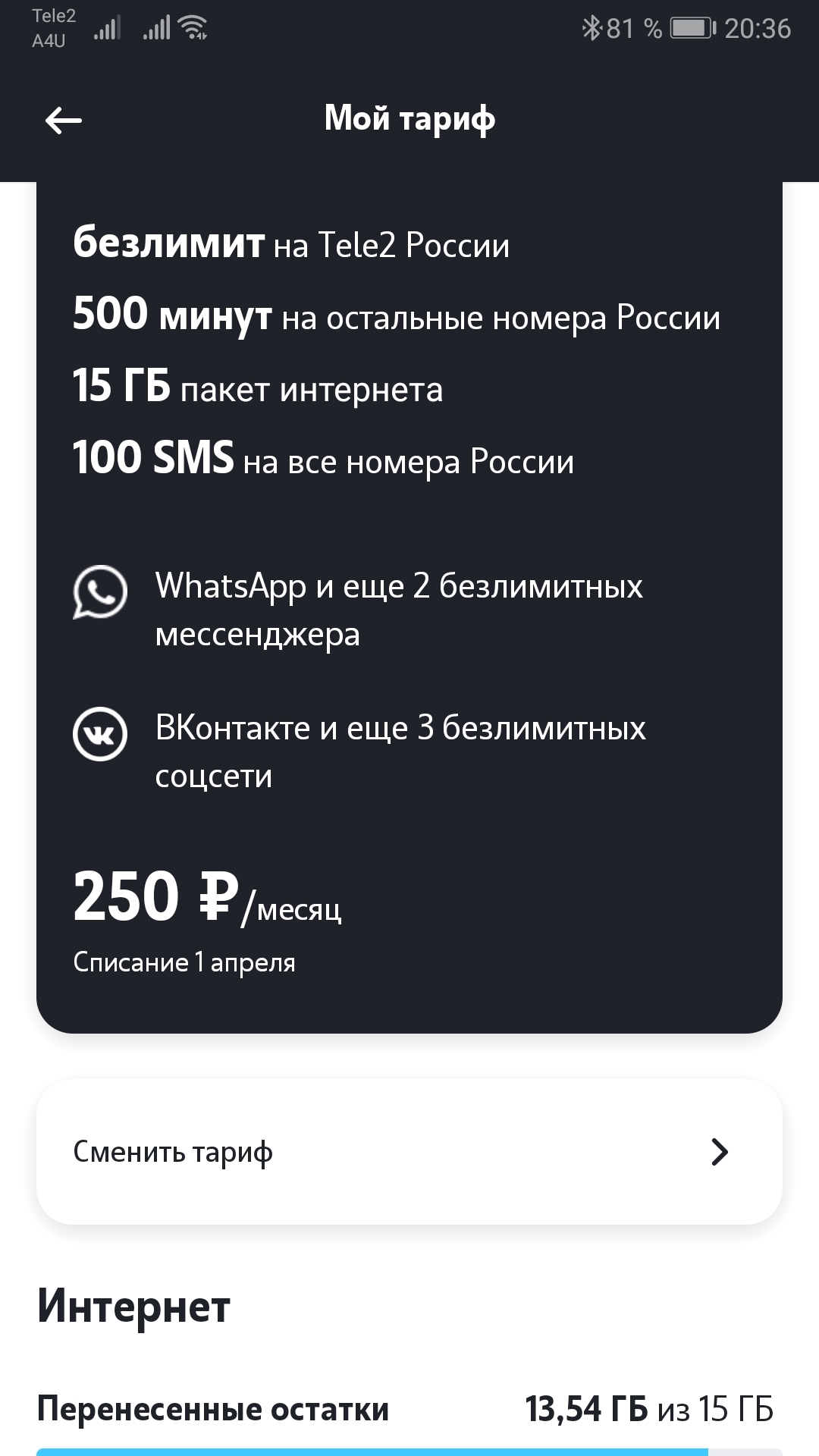 Теле2 вынуждает абонентов уходить с архивных тарифных планов, неоправданно  повышая плату | Пикабу