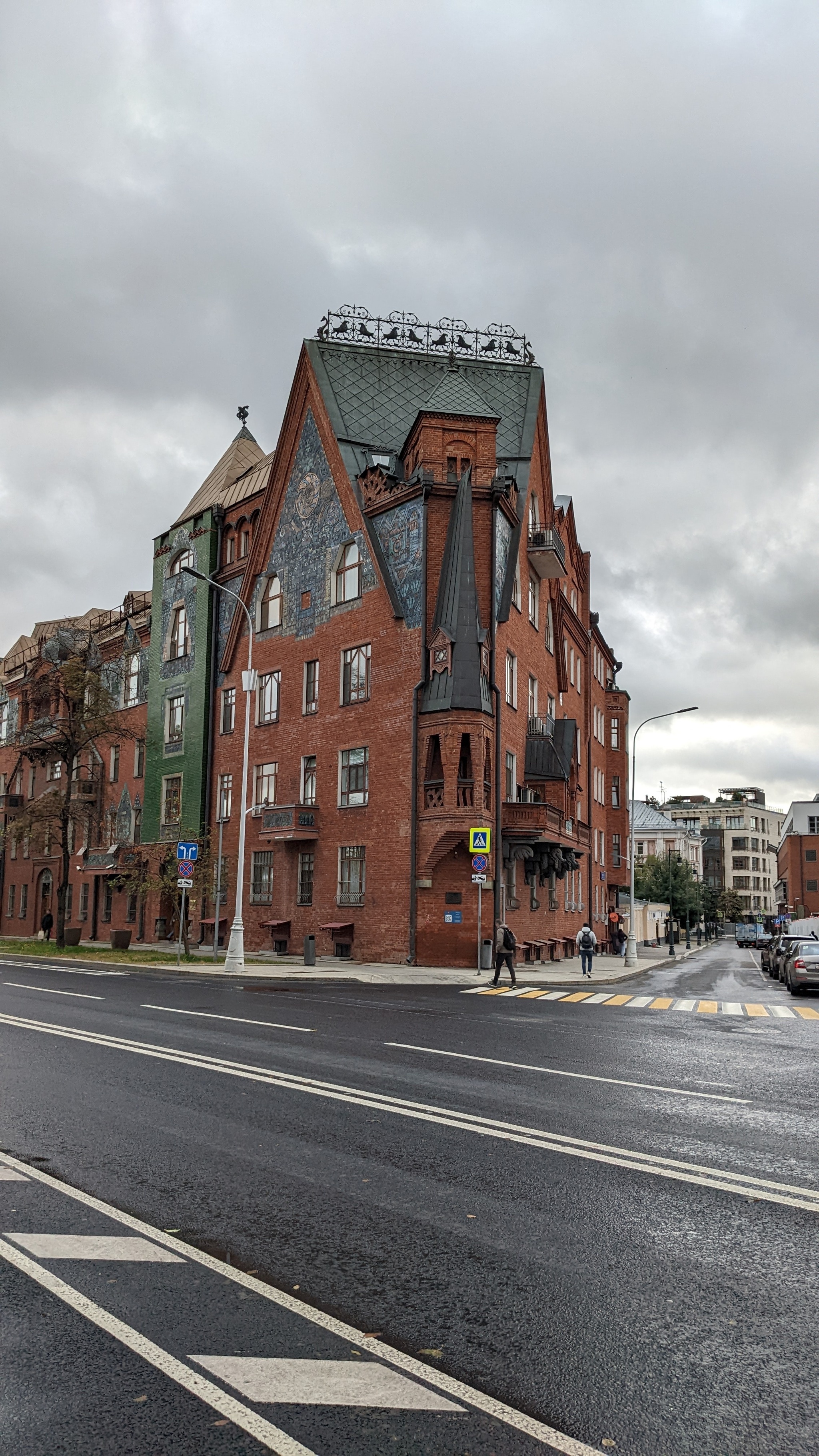 Доходный дом З.А. Перцовой в Москве | Пикабу