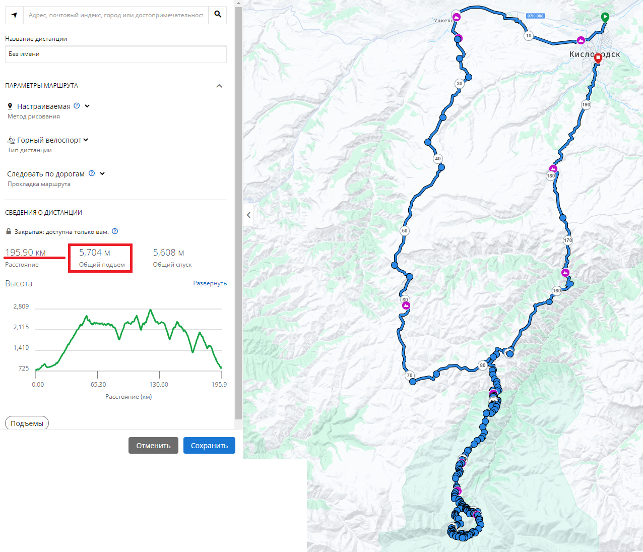 Помогите с веломаршрутом из Кисловодска в Джилы-СУ | Пикабу
