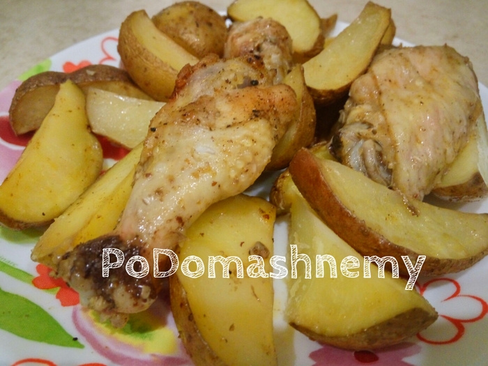 Вкусный Обед или Ужин - Картошечка с Курочкой в Духовке
