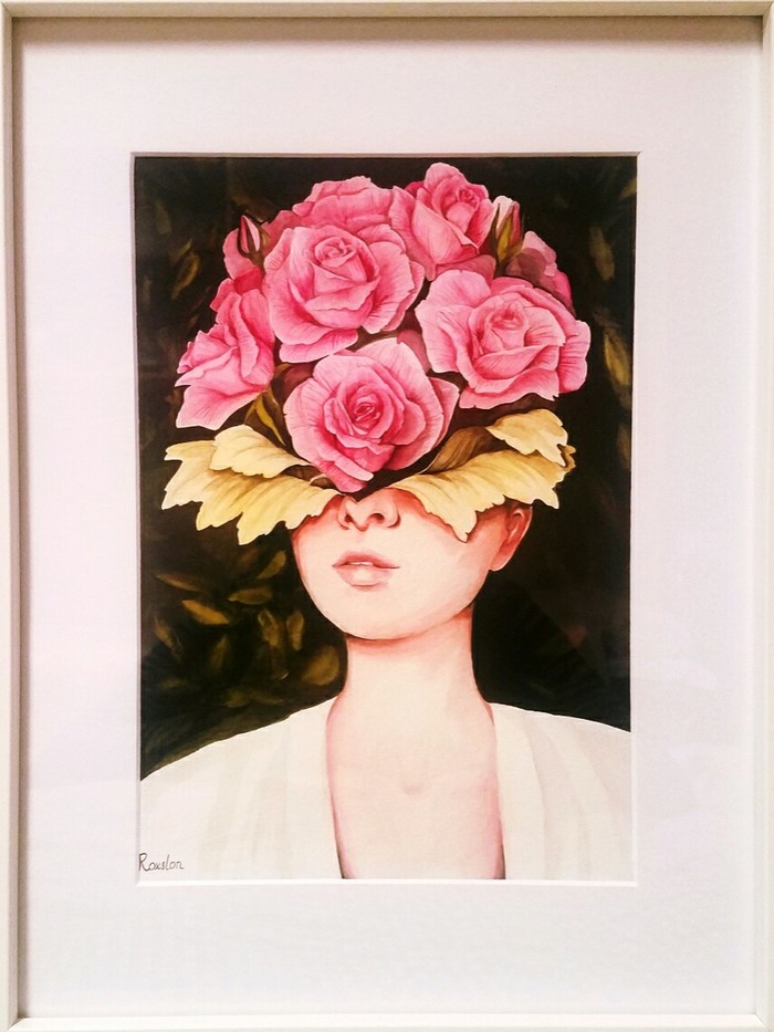 Если бы кордицепс в Last of us не был грибом. Или новая работа акварелью