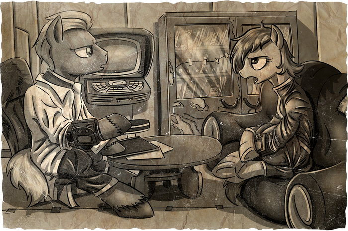 There is no escape, you know? My Little Pony, Original Character, Fallout: Equestria, Littlepip