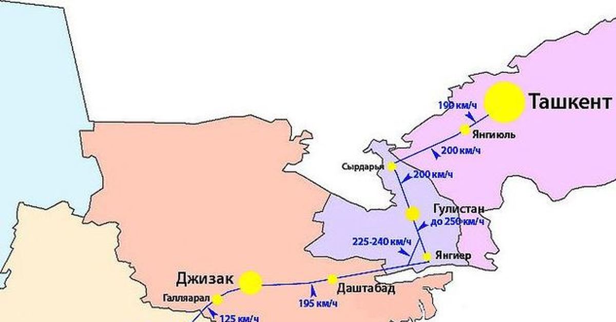 Москва ташкент расстояние. Железнодорожная карта Узбекистана. Высокоскоростная железная дорога Узбекистана карта. Карта ЖД Узбекистана. Схема железных дорог Республики Узбекистан.