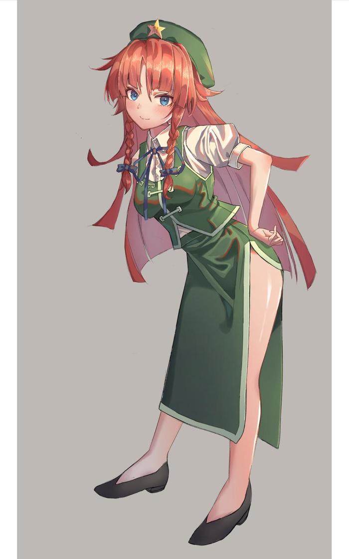 Hong Meiling Touhou, Anime Art, , Hong Meiling, Maachi