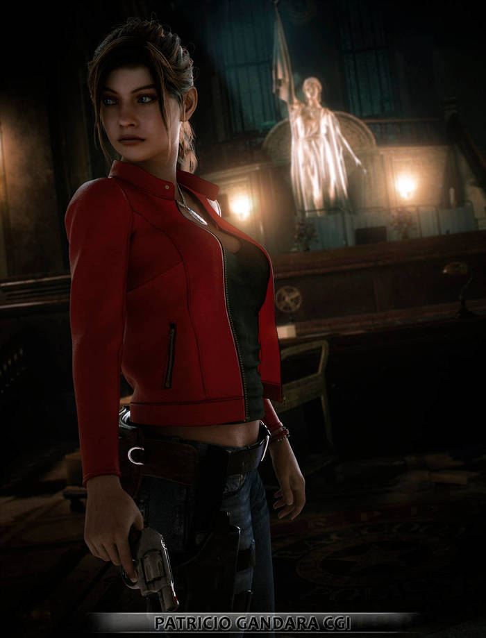 Claire Redfield , 3D, Resident Evil, Capcom, Claire Redfield, , 