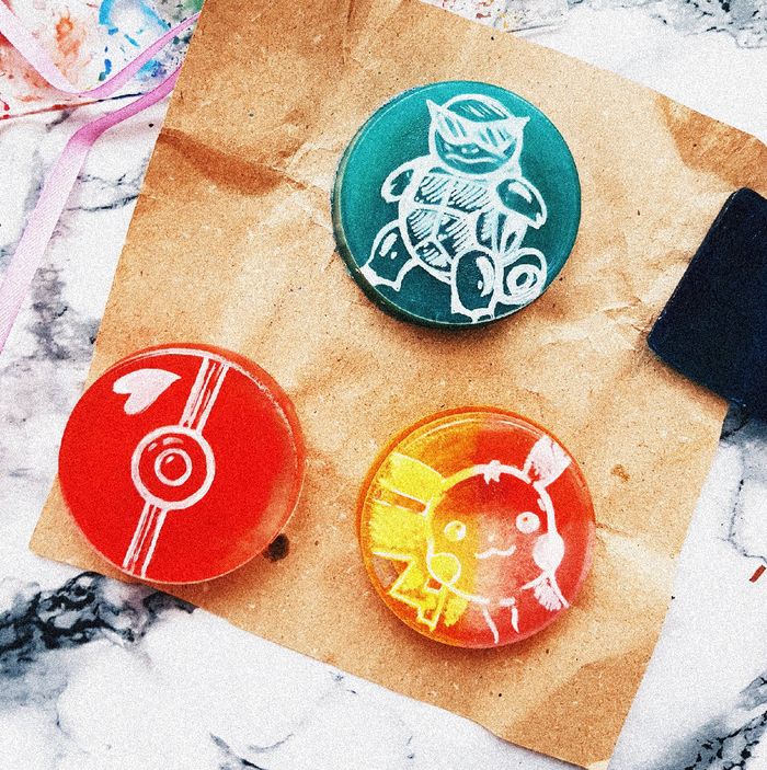 Мыльные покемоны!