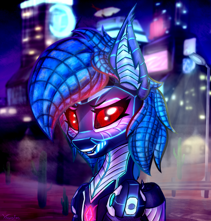 Artificial My Little Pony, Ponyart, Original Character, , Robotpony, Batpony, Xeniusfms