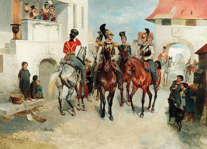 Русские в Париже.1814 год. Наполеоновские войны, Париж, 1814, Александр I, Длиннопост