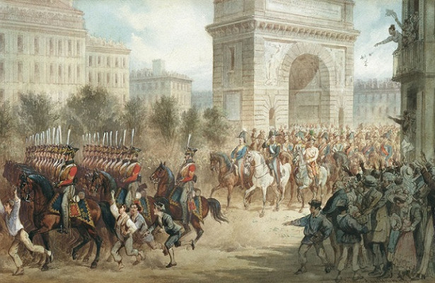 Русские в Париже.1814 год. Наполеоновские войны, Париж, 1814, Александр I, Длиннопост