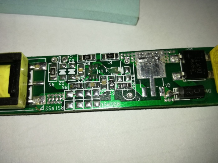 Помогите найти даташит или схему на драйвер для светодиодной ленты | Пикабу