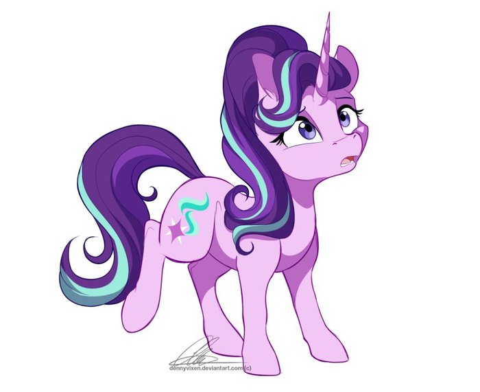  ?  ? My Little Pony, Ponyart, Starlight Glimmer, Dennyvixen, Dvixie