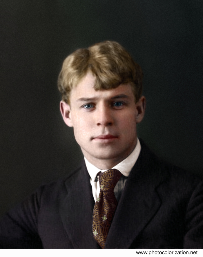 Моя колоризация "Сергей ЕСЕНИН" | Пикабу