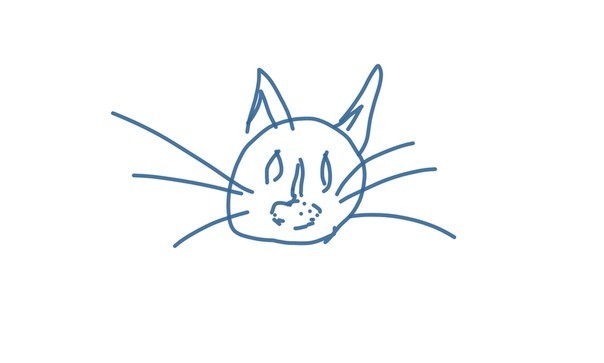 Нарисовал кота | Пикабу