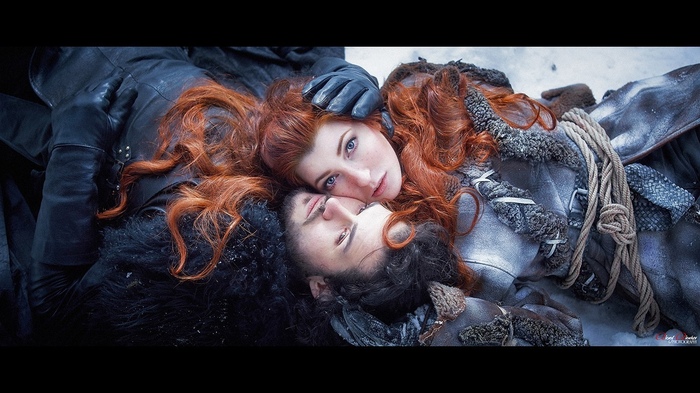 John Snow / Ygritte -Game of Thrones cosplay  ,  , , , , 