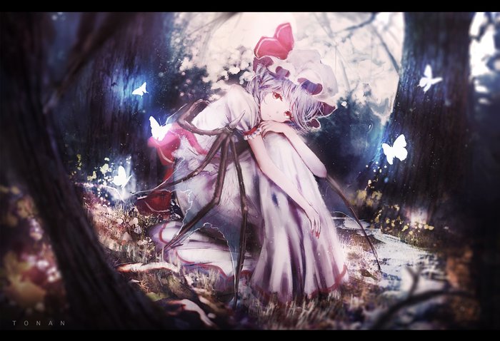 Remilia Scarlet , Anime Art, Touhou, Remilia Scarlet, Tonan