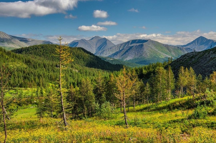 Безымянные вершины Приполярного Урала. Национальный парк Югыд Ва