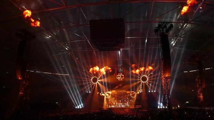 Rammstein. Gelsenkirchen.
