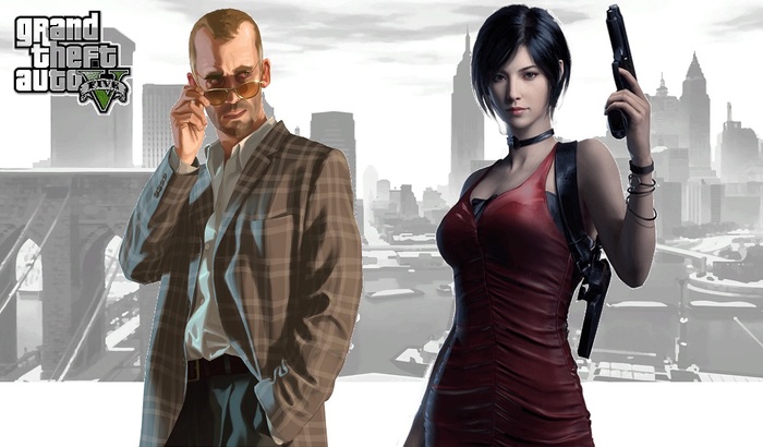 Ada Wong's new look Ada Wong, Resident Evil 2: Remake, Leon Kennedy, , GTA 5, , 