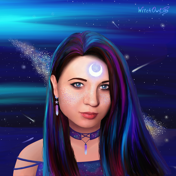 Автопортрет. Digital Art | Пикабу