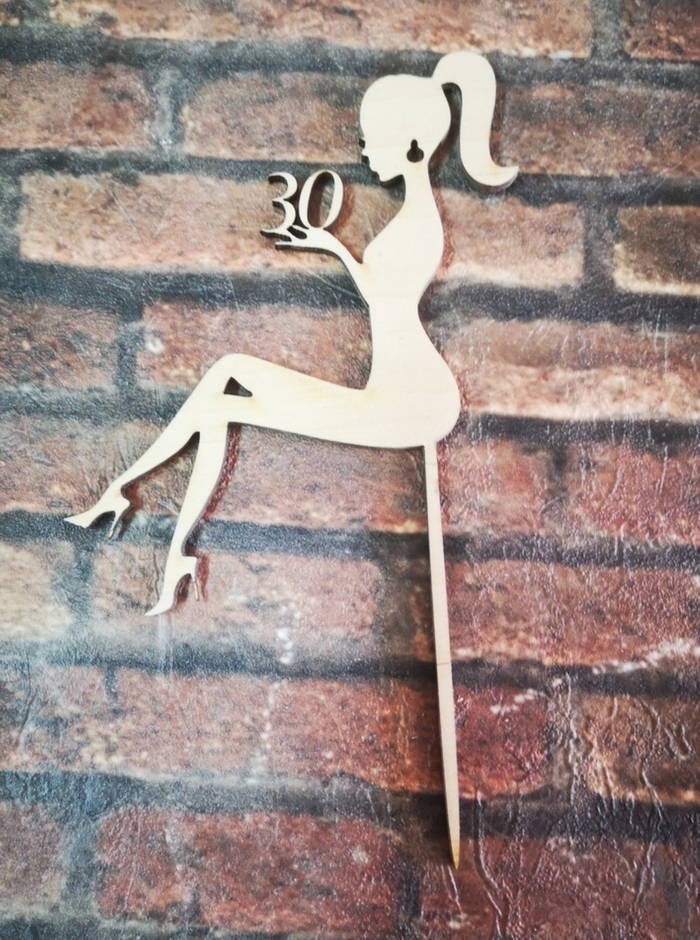 Просто топпер на торт