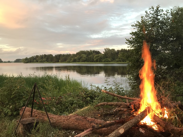 Ока в районе каширы