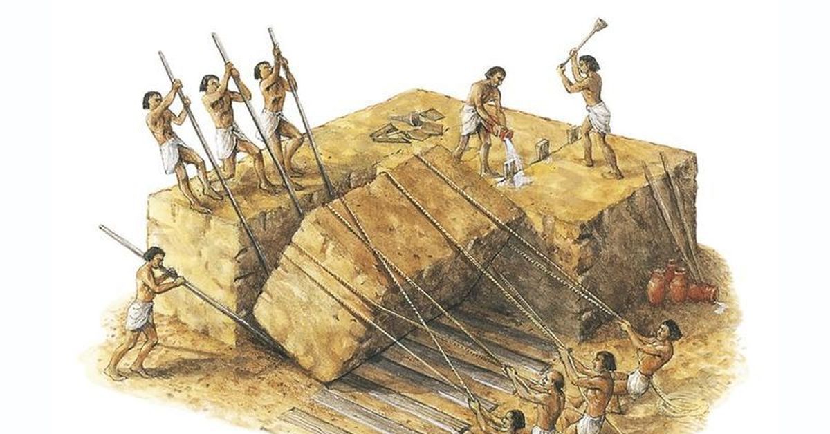 Как строились пирамиды