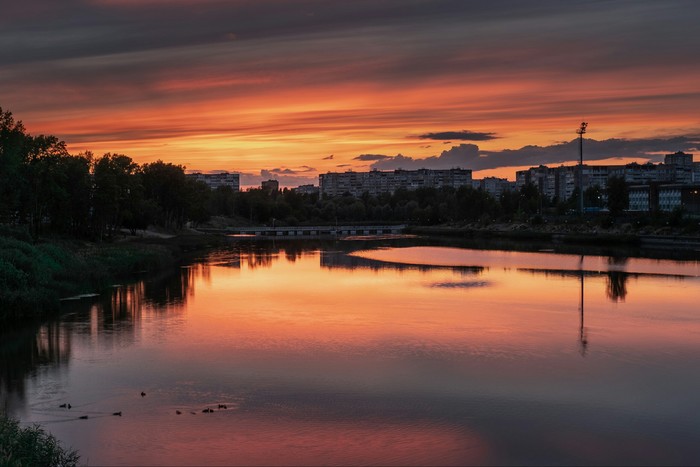 Мещерское озеро. Нижний Новгород