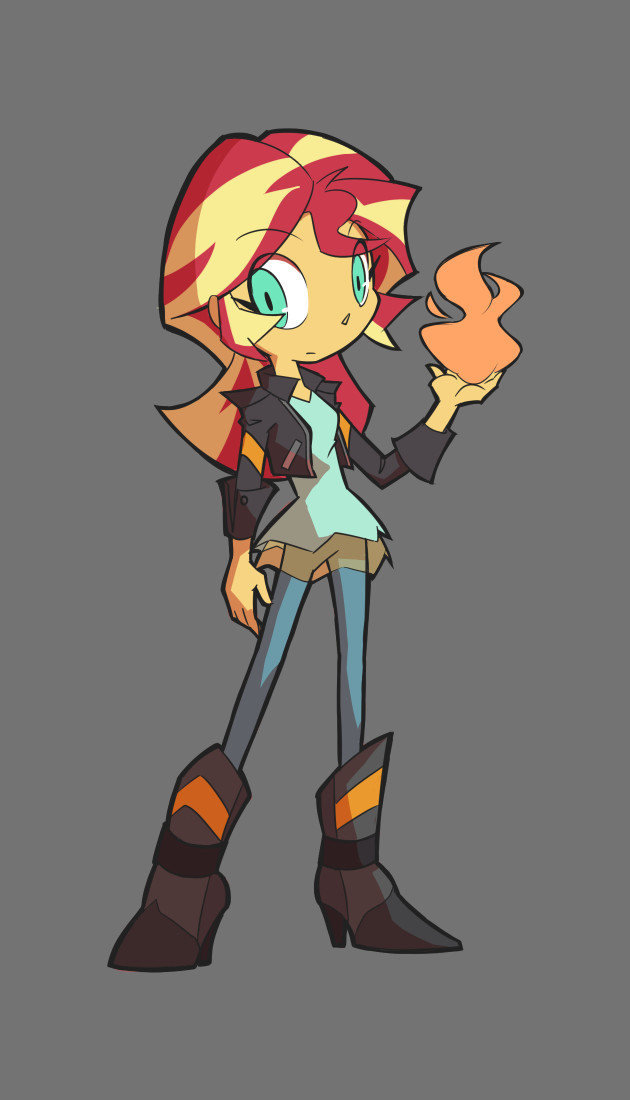  My Little Pony, Equestria Girls, Sunset Shimmer, Rvceric