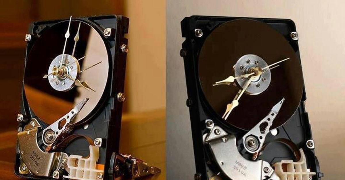 Как изготавливают детали часов. Поделки из жесткого диска. Часы из жесткого диска. Часы из компьютерных деталей. Робот из жестких дисков.