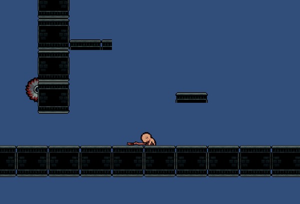 Как мы игру про зародыша делаем / Unhuman Инди игра, Платформер, Пиксель, Pixel Art, Gamedev, Инди, Гифка, Длиннопост