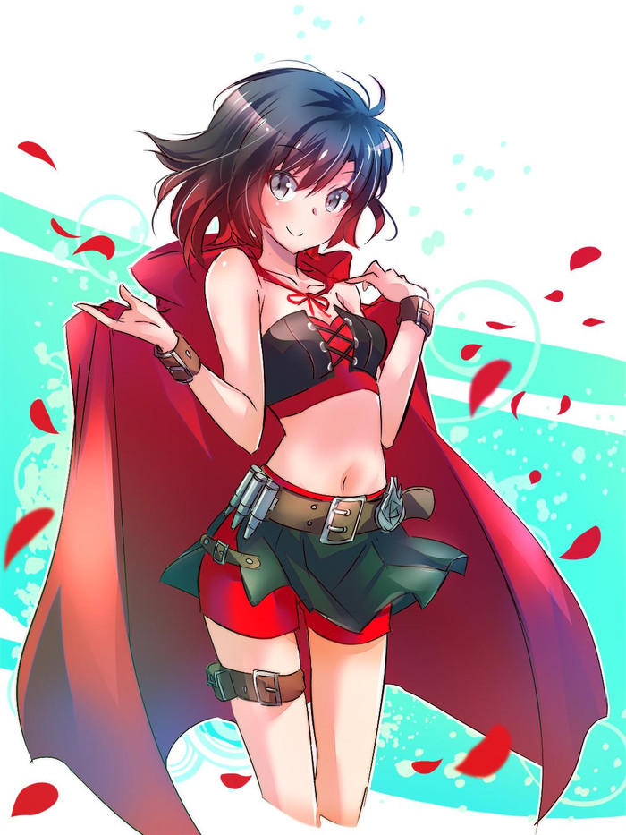 Ruby Rose RWBY, Ruby Rose, Mojojoj, Anime Art, , ,  , 