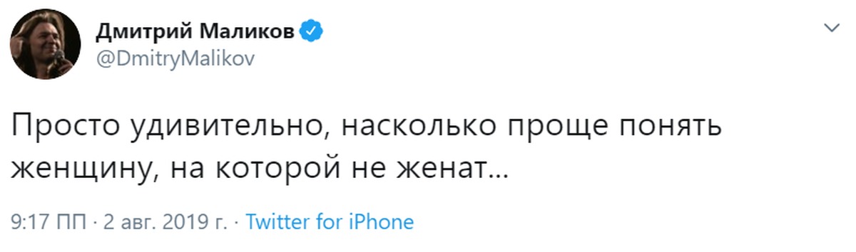 Удивительно насколько. Твиты Дмитрия Маликова.