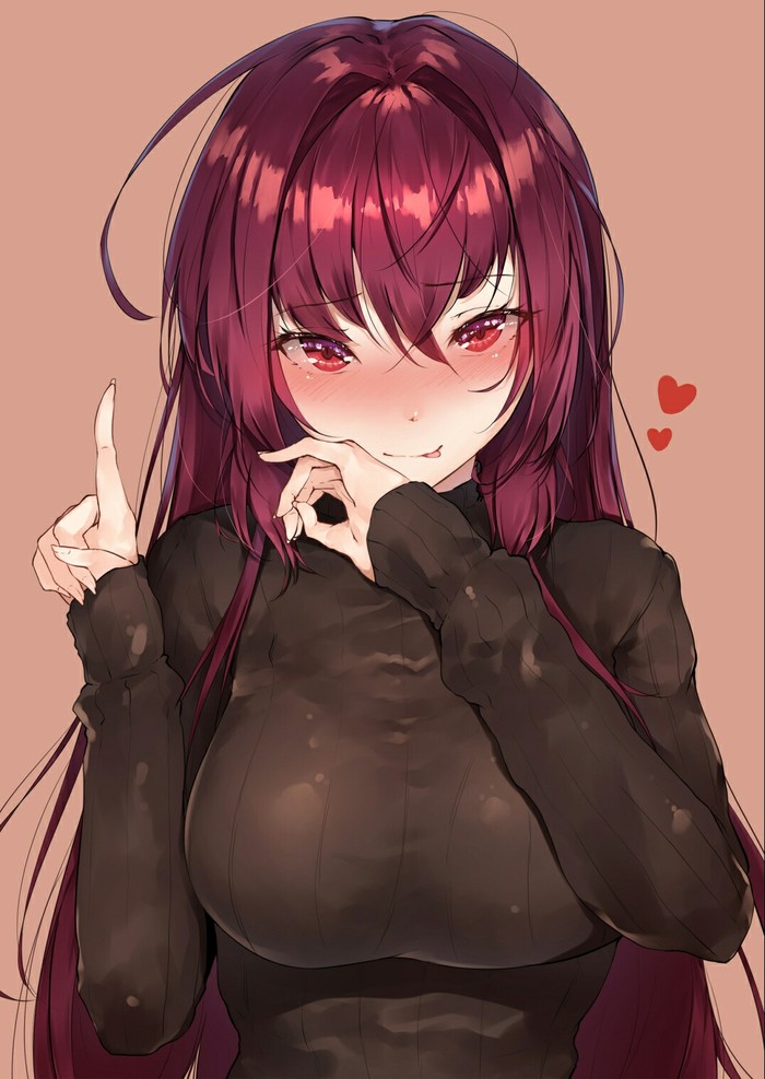  Anime Art, Fate Grand Order, Scathach, 