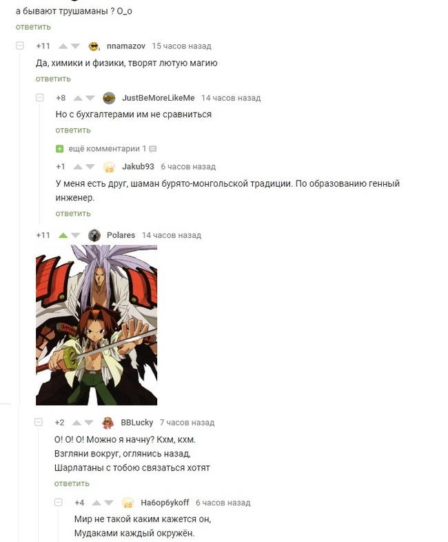 Шаманы шаманы