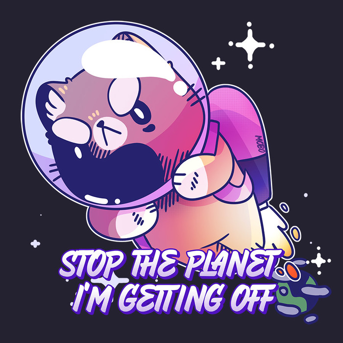 Космический котик - Спидпейнт