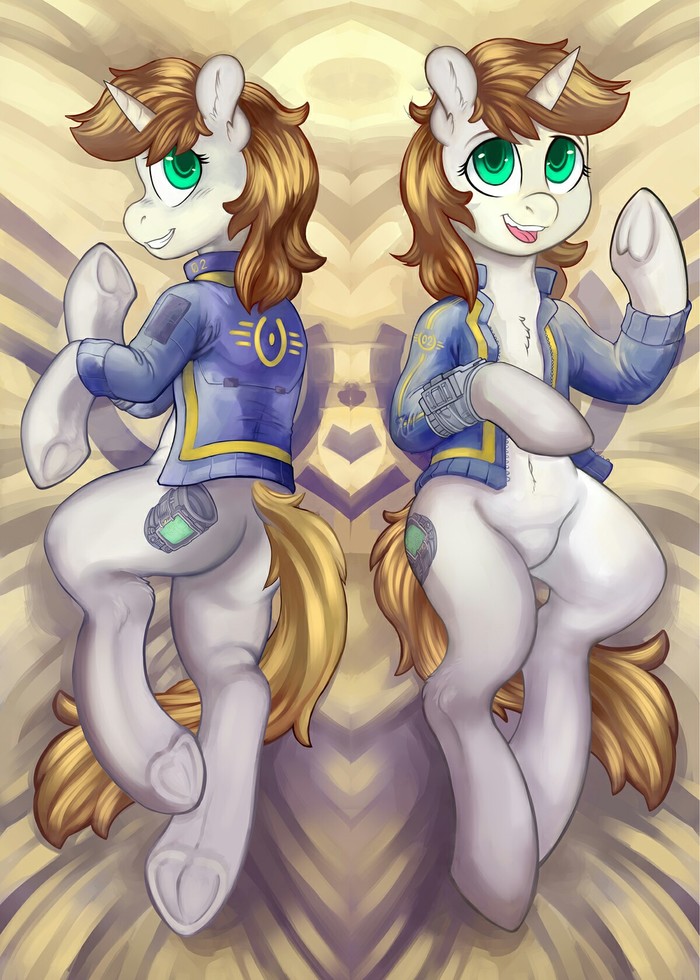   (  - ),  - ! Littlepip, Fallout: Equestria, My Little Pony, , Original Character