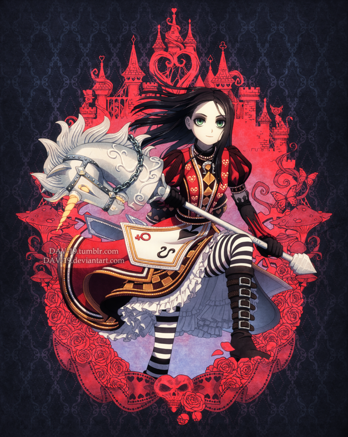   American McGees Alice, , Dav-19, , Anime Art