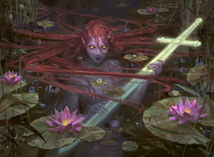Emry, the Lurker of Loch , , Magic: The Gathering, , Dopaprime