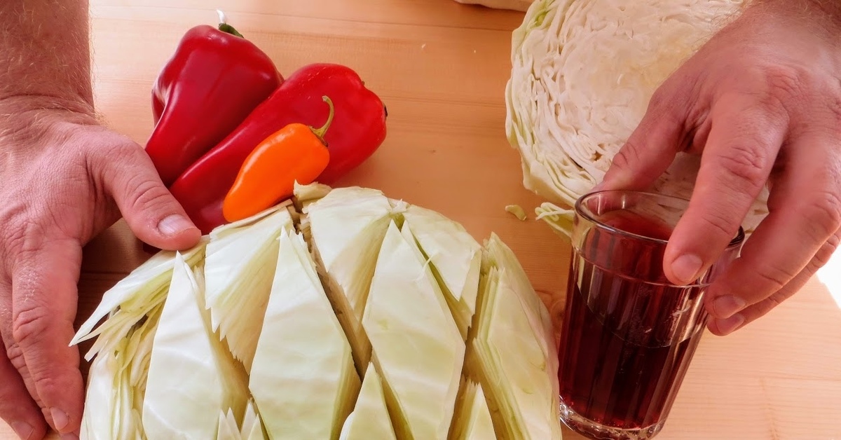 Капуста острая кусочками быстрого приготовления
