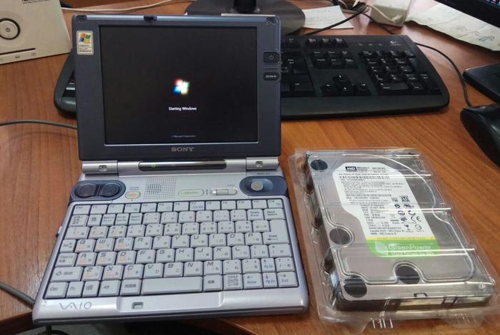 ���� ���? "�����" ������� Sony PCG-1A1N