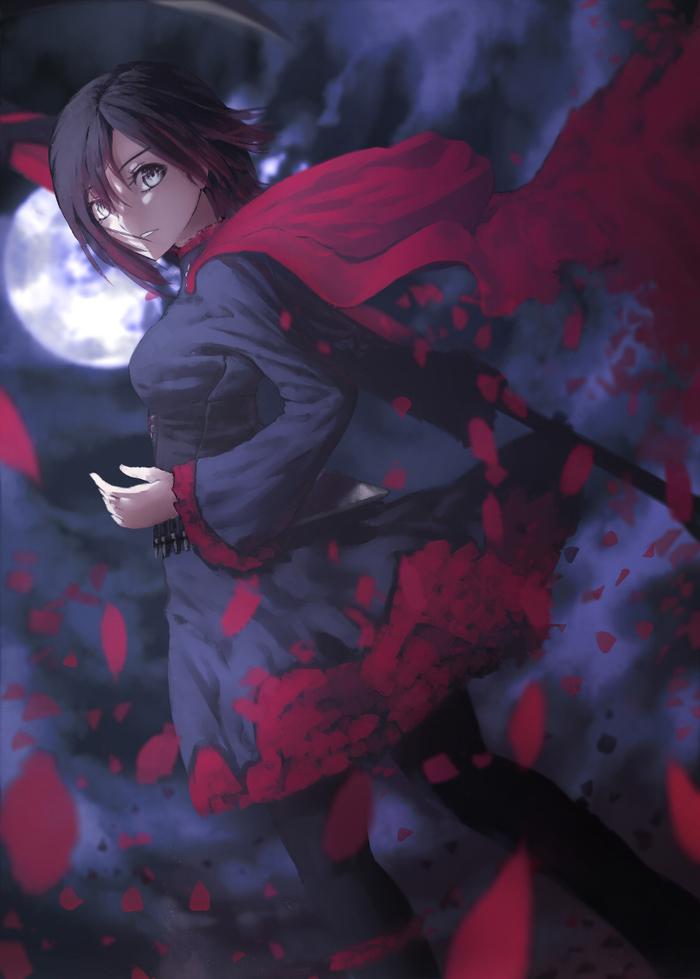 Ruby Rose byRinnemi RWBY, Ruby Rose, Anime Art, ,  , , Pixiv