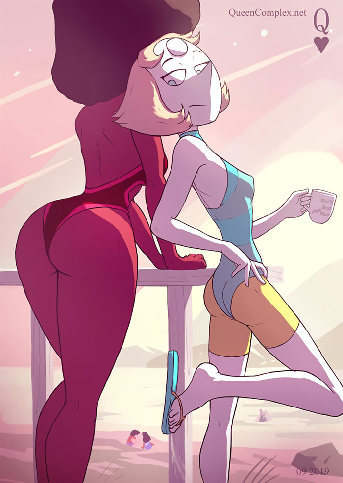    Steven Universe, Queencomplex, Pearl, Garnet, , 