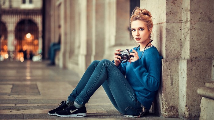 С фотокамерой Девушки, Фотограф, Фотокамера, Фотография, Длиннопост
